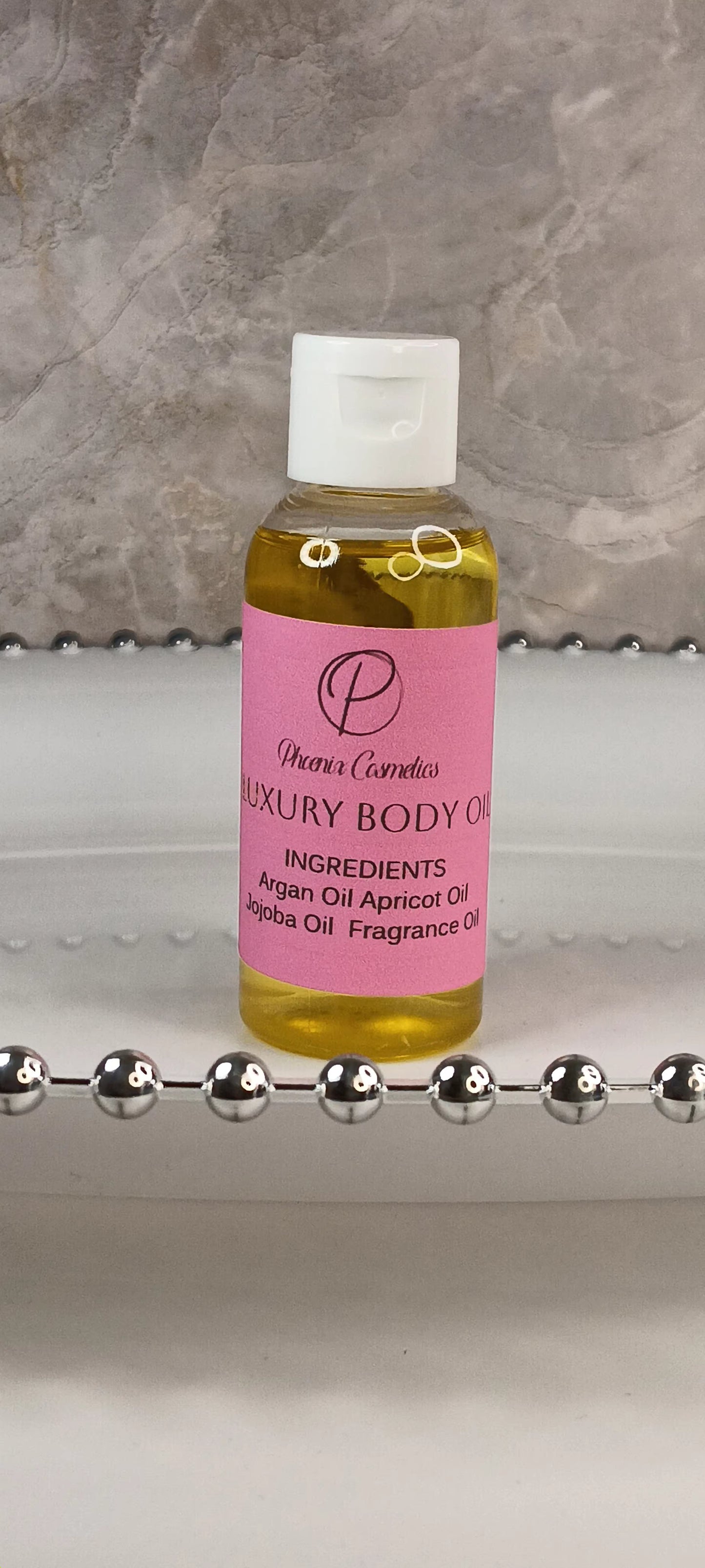 Body Oil Raspberry and Vanilla